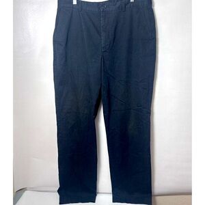 Brooks Brothers Pants Mens 37 Black Chino Straight 346 Office Preppy